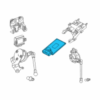 OEM 2016 Cadillac CTS Module Diagram - 23201896