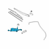 OEM 2013 Toyota Prius Rear Motor Diagram - 85130-47021