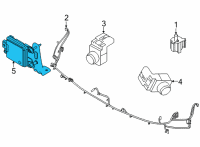 OEM 2021 Hyundai Sonata Unit Assembly-Front Radar Diagram - 99110-L5000