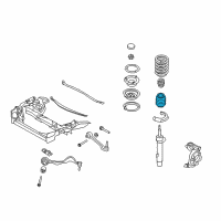 OEM 2003 BMW 325Ci Protection Tube Diagram - 31-33-1-094-749