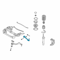 OEM 2012 BMW 335is Repair Kit, Wishbone, Right Diagram - 31-12-2-405-860