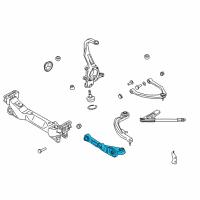 OEM 2007 Infiniti G35 Transverse Link Complete, Right Lower Diagram - 54500-AM602