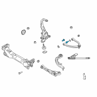 OEM 2006 Infiniti M35 Bolt Diagram - 54550-AL50C