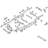 OEM 2019 Nissan Armada NRKT-Cab Mounting, 4TH LH Diagram - 95143-1LA0A