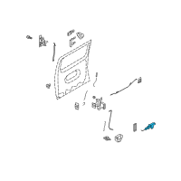 OEM 2012 Ford E-250 Actuator Diagram - 4C2Z-16218A42-BA