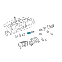 OEM 2011 Chevrolet Silverado 2500 HD Combo Switch Diagram - 20983232