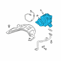 OEM Ford Transit-250 Turbocharger Diagram - BK3Z-6K682-U