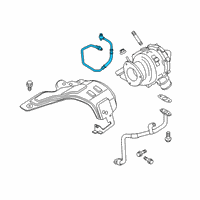 OEM 2019 Ford Transit-350 Oil Feed Tube Diagram - BK3Z-6K679-A