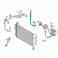 OEM Kia Soul Discharge Hose Diagram - 97762B2310