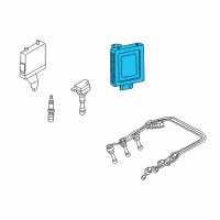 OEM Hyundai Engine Control Module Unit Diagram - 39106-39350