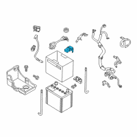 OEM 2021 Nissan Armada Cover-Connector Diagram - 24345-89915