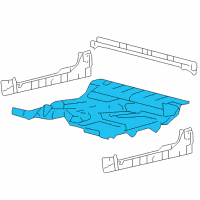 OEM 2006 Ford F-150 Floor Pan Diagram - 7L3Z-1511135-A