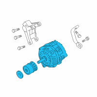 OEM 2016 Chevrolet Caprice Alternator Diagram - 92254672