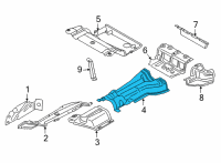 OEM BMW M440i FUEL TANK HEAT INSULATION Diagram - 51-48-8-074-690