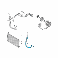 OEM 2021 Hyundai Veloster Hose-Discharge Diagram - 97762-J3090