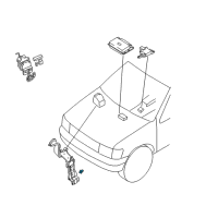 OEM 1999 Infiniti QX4 Valve Assy-Load Sensing Diagram - 46400-0W001