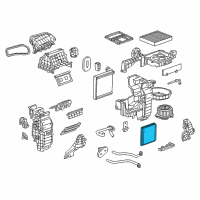 OEM 2014 Chevrolet Spark Core Asm-Heater Diagram - 95193258