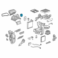 OEM Cadillac ELR Actuator Diagram - 13372986