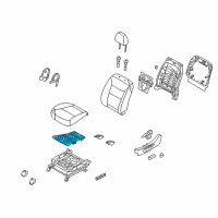 OEM 2012 Kia Sorento Heater-Front Seat Cushion Diagram - 881901U030