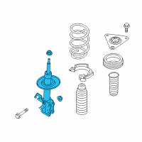 OEM Nissan Rogue STRUT Kit Front RH Diagram - E4302-4BA1C