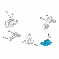 OEM 2018 Buick LaCrosse Side Transmission Mount Diagram - 84338563