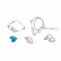 OEM 2015 Nissan Rogue Sensor-Air Bag, Front Center Diagram - 98581-4BA5A