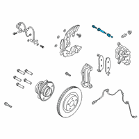 OEM 2022 Lincoln Aviator Mount Kit Diagram - L1MZ-2C150-B