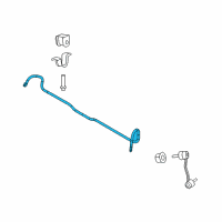OEM 2007 Dodge Sprinter 2500 Bar-Front SWAY Diagram - 68080150AA
