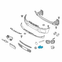 OEM 2012 BMW X6 Ultrasonic Transducer, Sparkling Graphit Diagram - 66-20-7-972-209