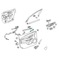 OEM Buick Envision Lamp Diagram - 13593278