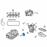 OEM 2017 Dodge Challenger DAMPER-CRANKSHAFT Diagram - 53022413AA