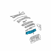 OEM 2008 Chrysler Aspen Panel-Dash Diagram - 55362451AG