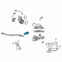 OEM 2021 Chevrolet Camaro Air Tube Diagram - 23340375