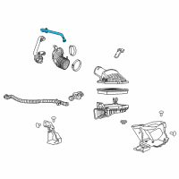 OEM 2019 Chevrolet Camaro PCV Tube Diagram - 12687311