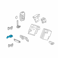 OEM 2020 GMC Terrain Antitheft Module Diagram - 13540633