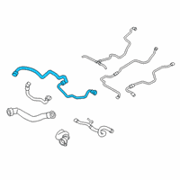 OEM 2022 BMW M5 HOSE FOR ELECTRIC COOLANT PU Diagram - 17-12-8-747-913