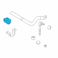 OEM Lexus HS250h Bush, Stabilizer, Rear Diagram - 48818-75030