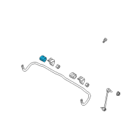 OEM Kia Soul Bush-Stabilizer Bar Diagram - 548132K100