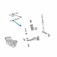 OEM 2004 Toyota RAV4 Control Arm Diagram - 4872042040