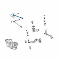 OEM 2005 Toyota RAV4 Control Arm Diagram - 4877042030