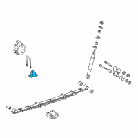 OEM Toyota Tacoma Spring Seat Bumper Diagram - 48341-04100