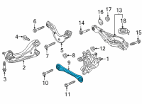 OEM Arm A, RR. (Lower) Diagram - 52370-TLA-A01