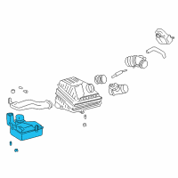 OEM Kia Duct-Air Intake Diagram - 2822038300