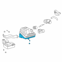 OEM Hyundai Sonata Body-Air Cleaner Diagram - 28112-37101