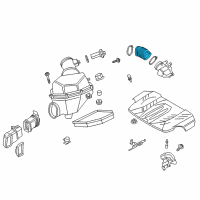 OEM 2014 BMW M6 Rubber Boot Diagram - 13-71-7-843-278