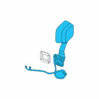 OEM 2003 Hummer H2 Mirror Outside Diagram - 25774400