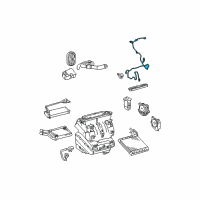 OEM 2013 Toyota Prius V Harness Diagram - 82212-12010