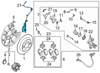 OEM 2022 Kia Seltos Wiring-EPB Conn Ex Diagram - 59795Q5200