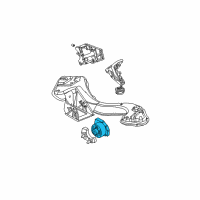 OEM 2001 BMW X5 Gearbox Mount Diagram - 22-31-1-096-728