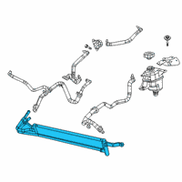 OEM 2020 Ram 1500 Cooler-Auxiliary Low Temperature Diagram - 68332878AB